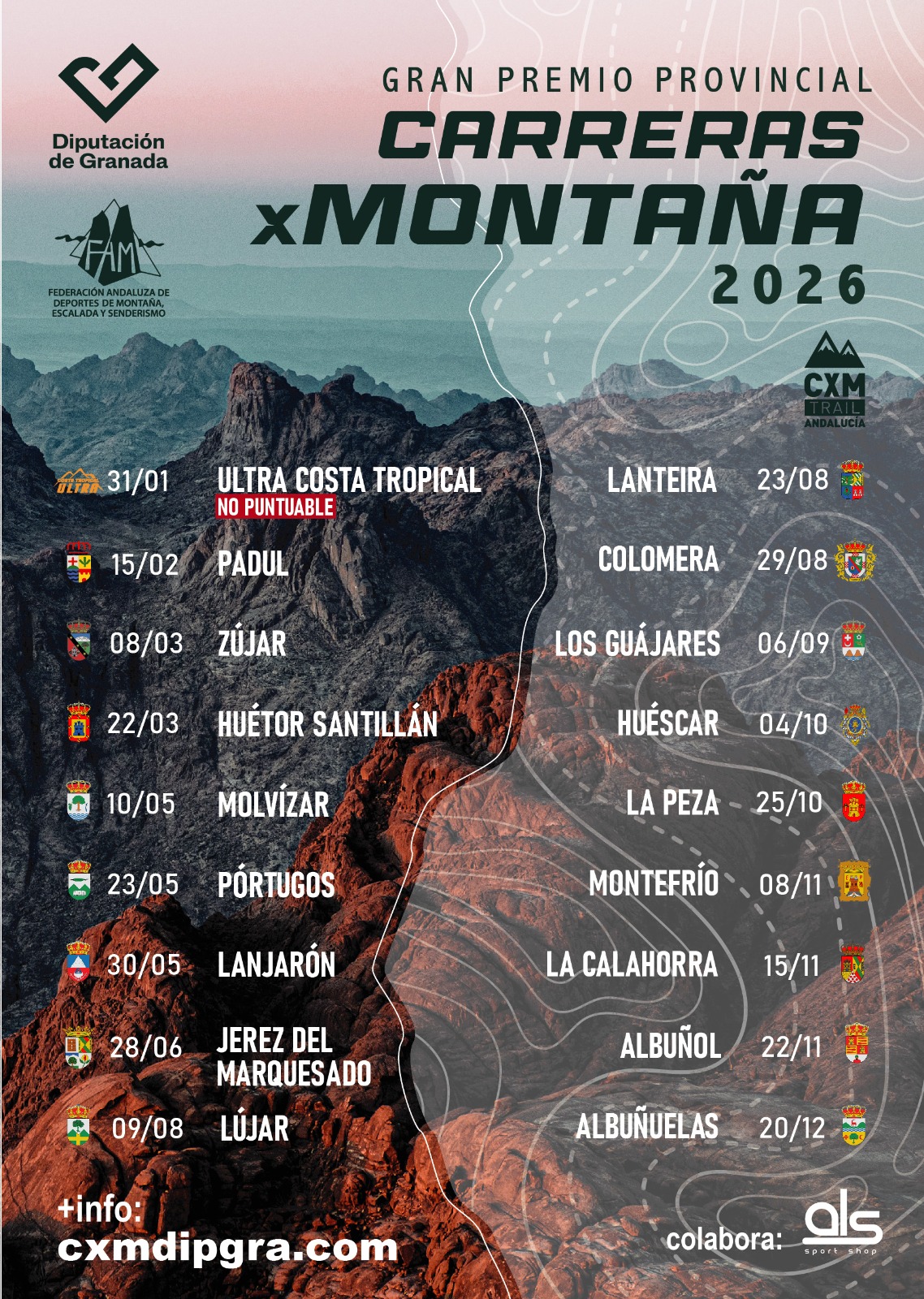CIRCUITO DE CARRERAS POR MONTA�A - DIPUTACI�N DE GRANADA